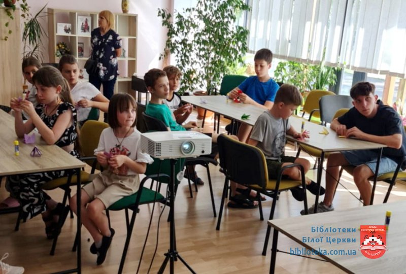 Англомовний табір у бібліотеці!
