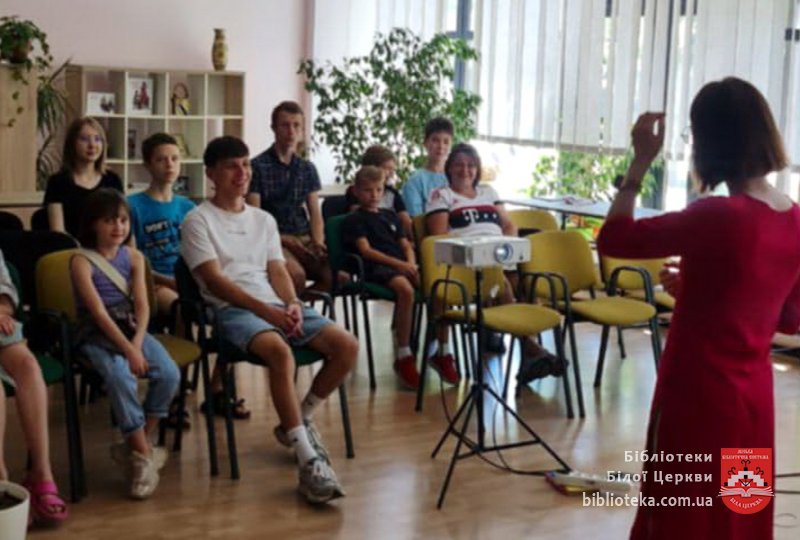 Англомовний табір у бібліотеці!
