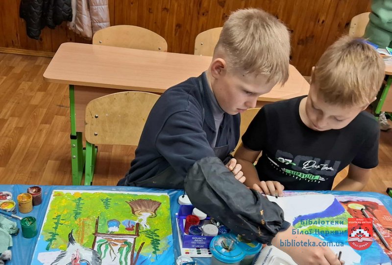 Магія пензля: бібліотечна майстерня юного художника