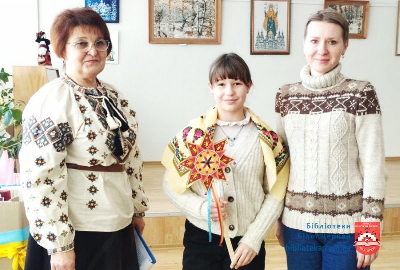 Конкурс колядок у бібліотеці-філії №5